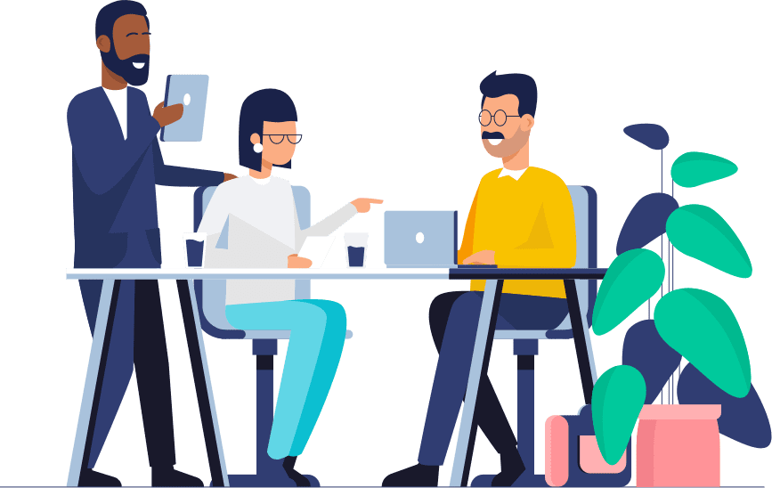 Mobile App Illustration